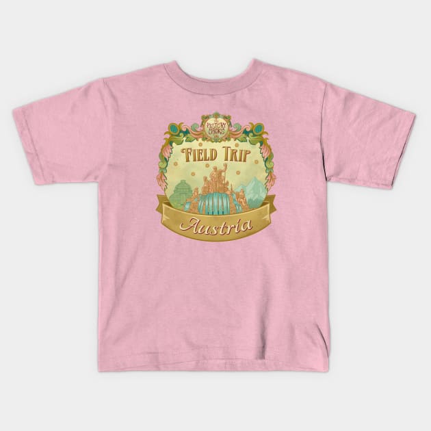 Austria Field Trip Gear! Kids T-Shirt by The History Chicks